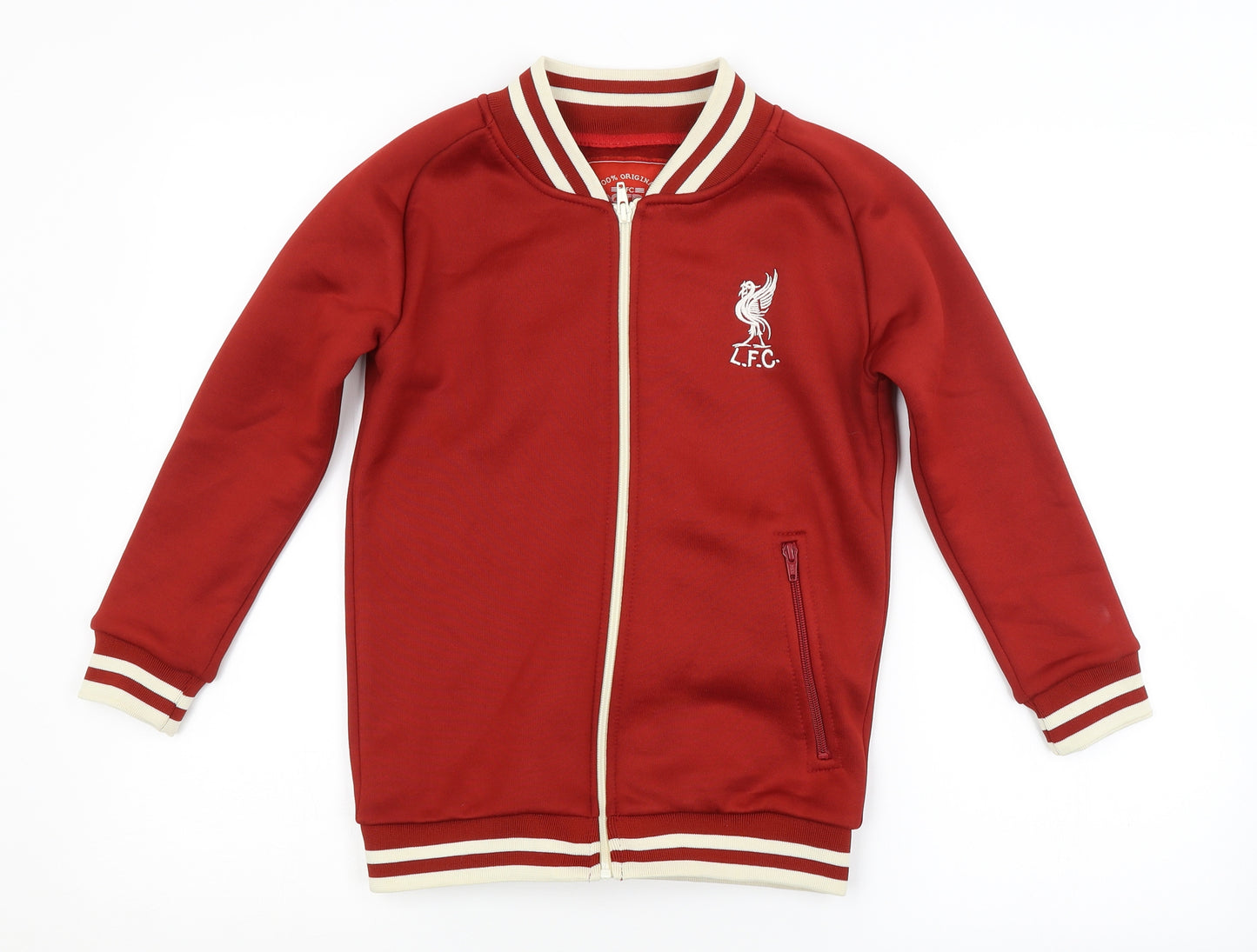 Liverpool FC Boys Red   Jacket  Size 9-10 Years