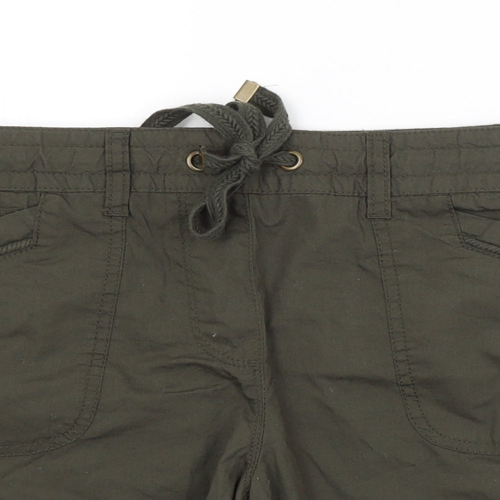 George Womens Green   Cargo Shorts Size 12