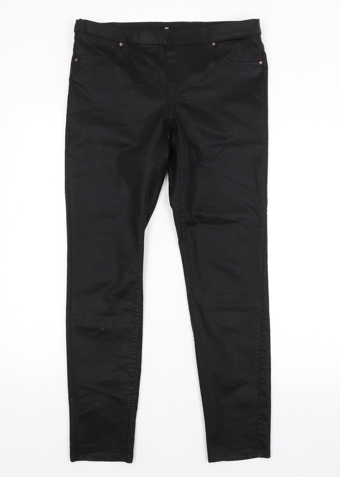 H&M Womens Black   Jegging Jeans Size 16 L29 in