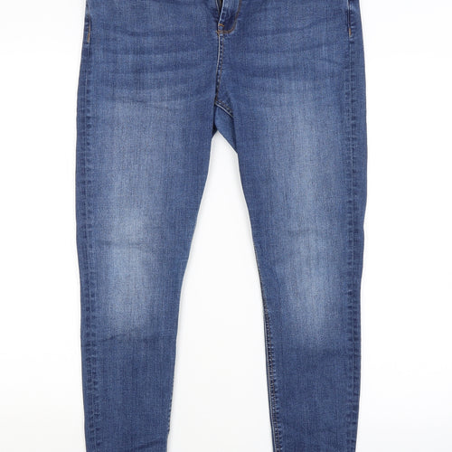 DENIM CO. Womens Blue   Skinny Jeans Size 16 L27 in