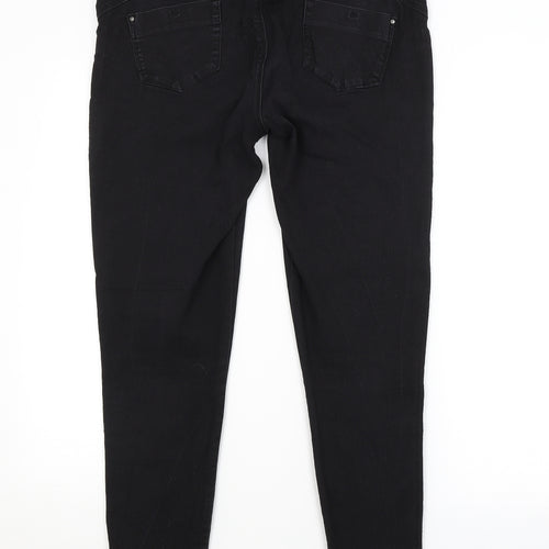 DENIM CO. Womens Black   Jegging Jeans Size 14 L28 in