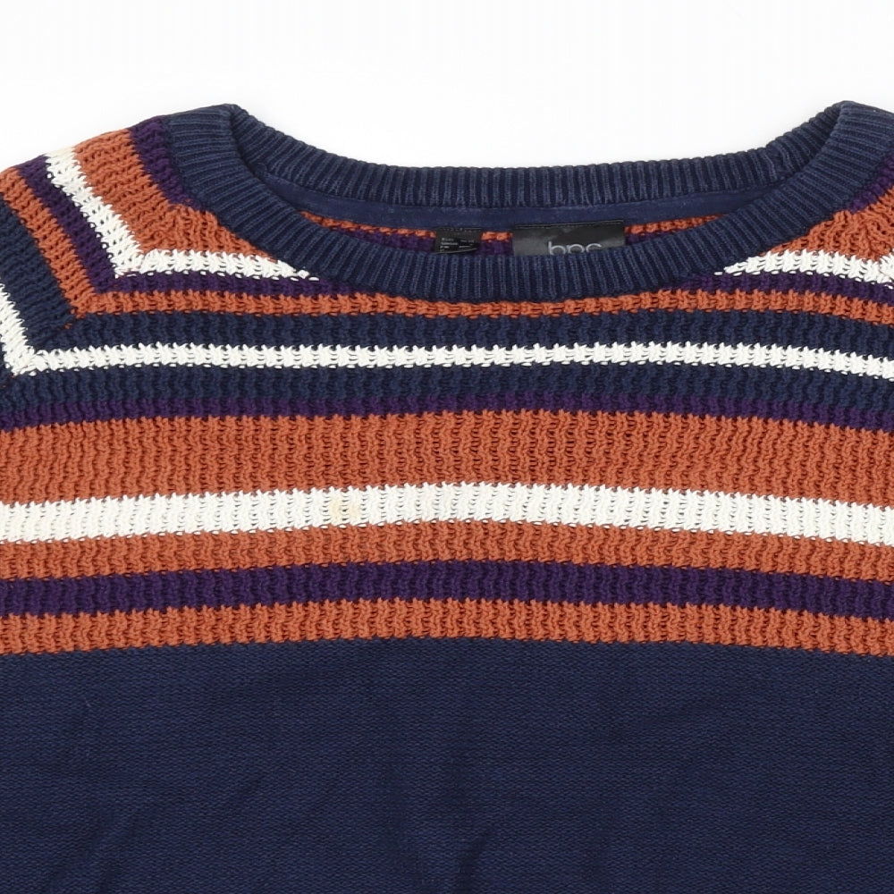 BPC Womens Multicoloured Striped  Pullover Jumper Size 8