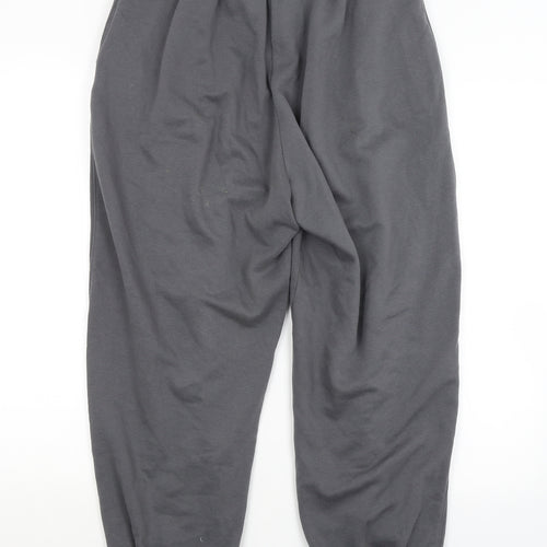 H&M Womens Grey   Sweatpants Trousers Size S L25 in