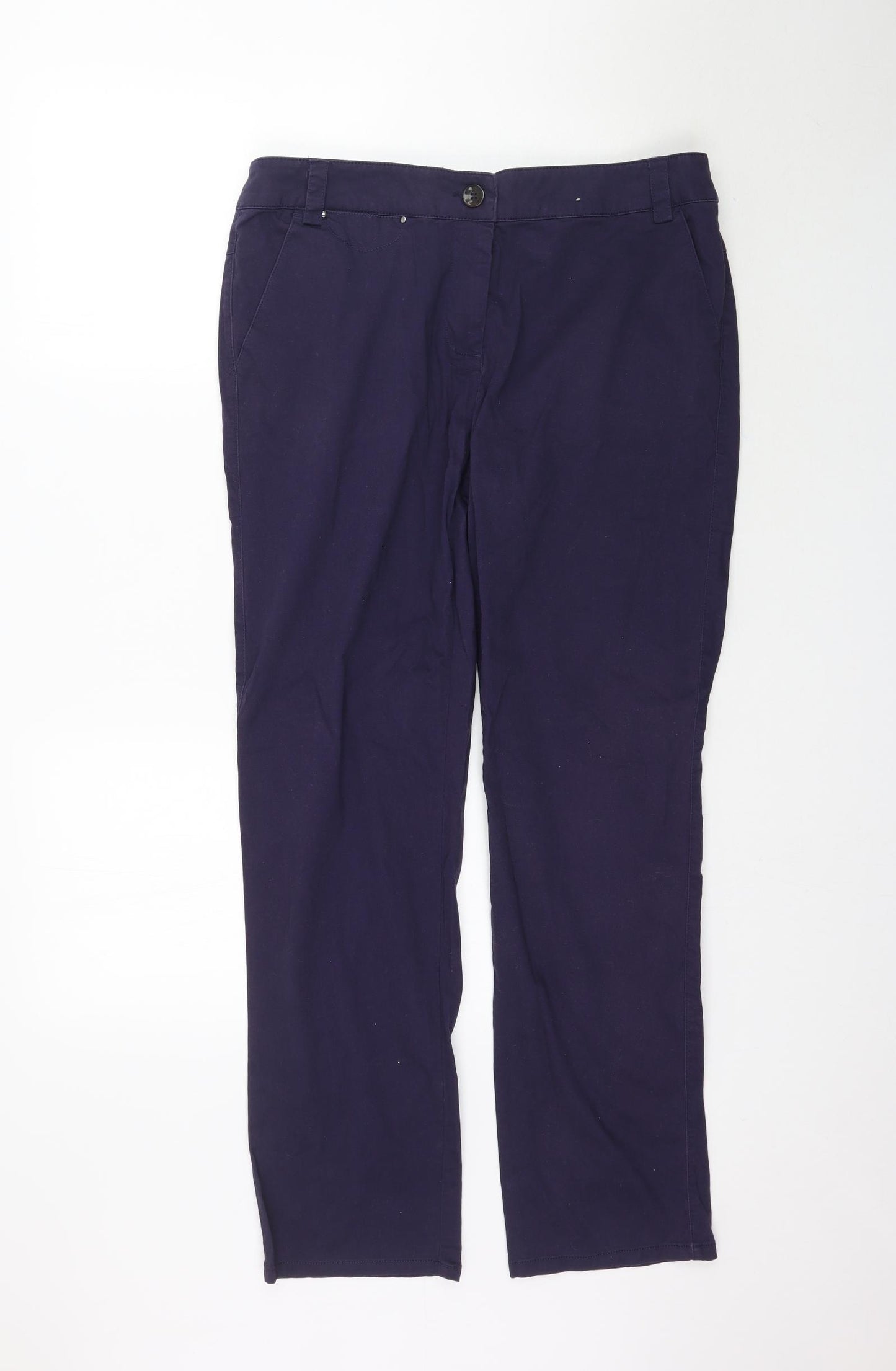 TU Womens Blue   Trousers  Size 14 L30 in