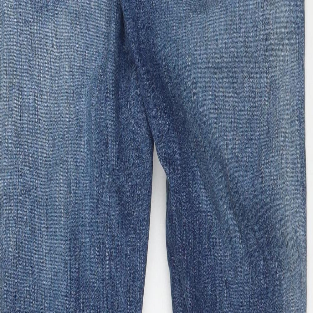 Preworn Womens Blue  Denim Skinny Jeans Size 27 in L30 in