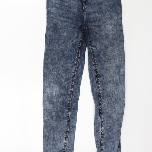 TALLY WEiJL Womens Blue  Denim Skinny Jeans Size 6 L28 in