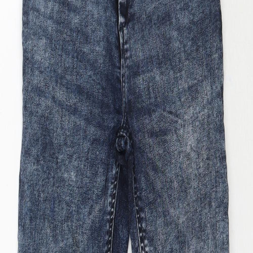 TALLY WEiJL Womens Blue  Denim Skinny Jeans Size 6 L28 in