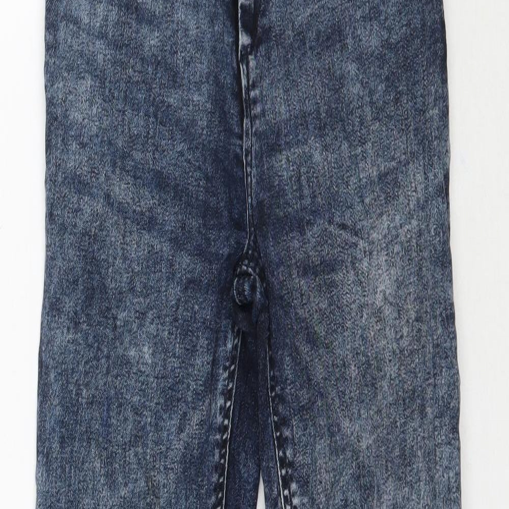 TALLY WEiJL Womens Blue  Denim Skinny Jeans Size 6 L28 in