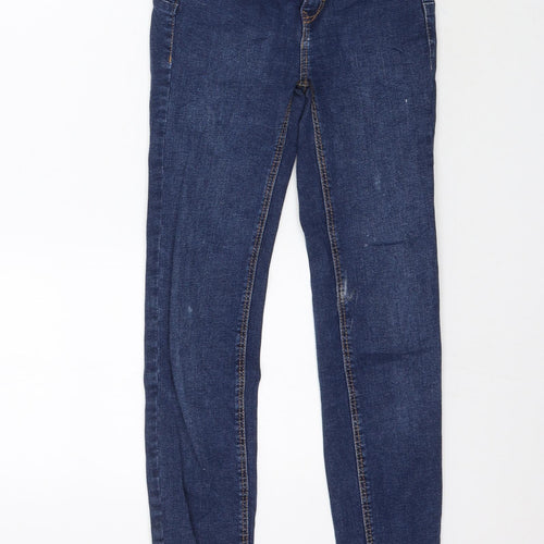 Pull&Bear Womens Blue  Denim Skinny Jeans Size 4 L28 in