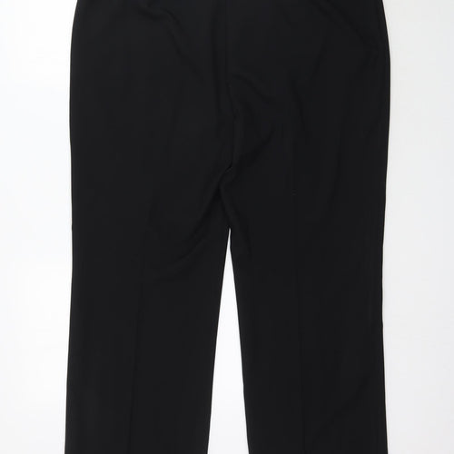 Marks and Spencer Womens Black   Trousers  Size 18 L32 in - Work Office