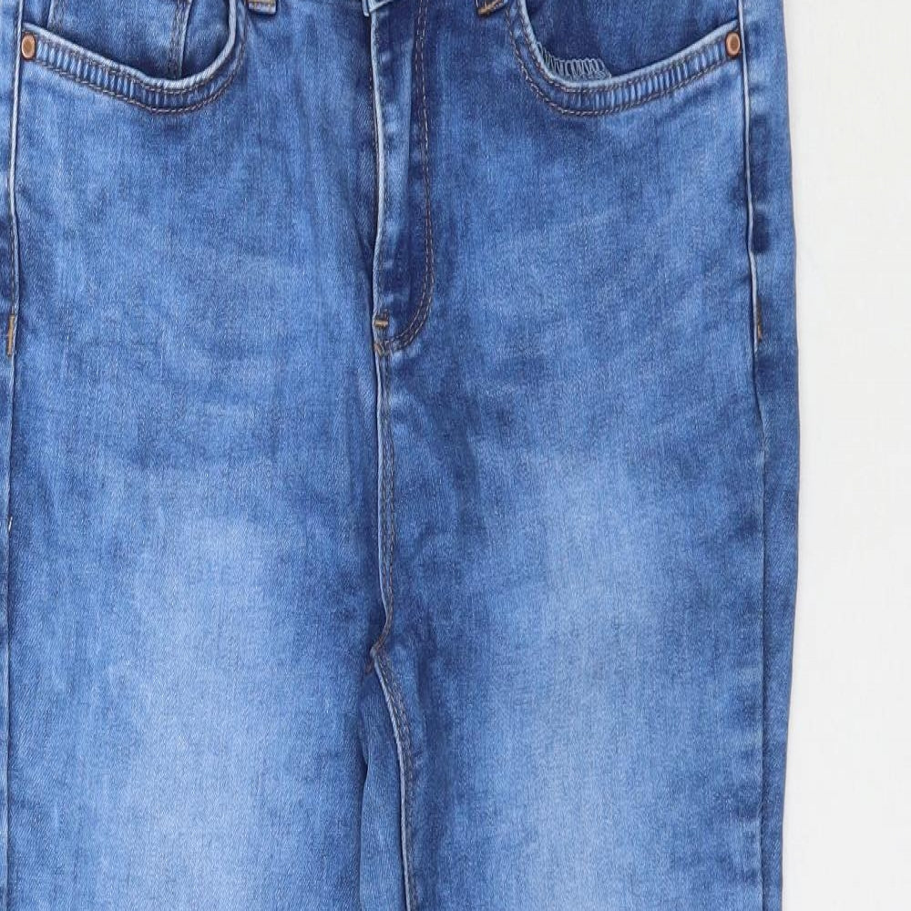 New Look Womens Blue  Denim Skinny Jeans Size 10 L26 in