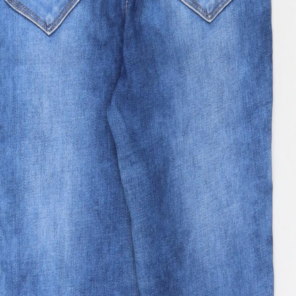 New Look Womens Blue  Denim Skinny Jeans Size 10 L26 in