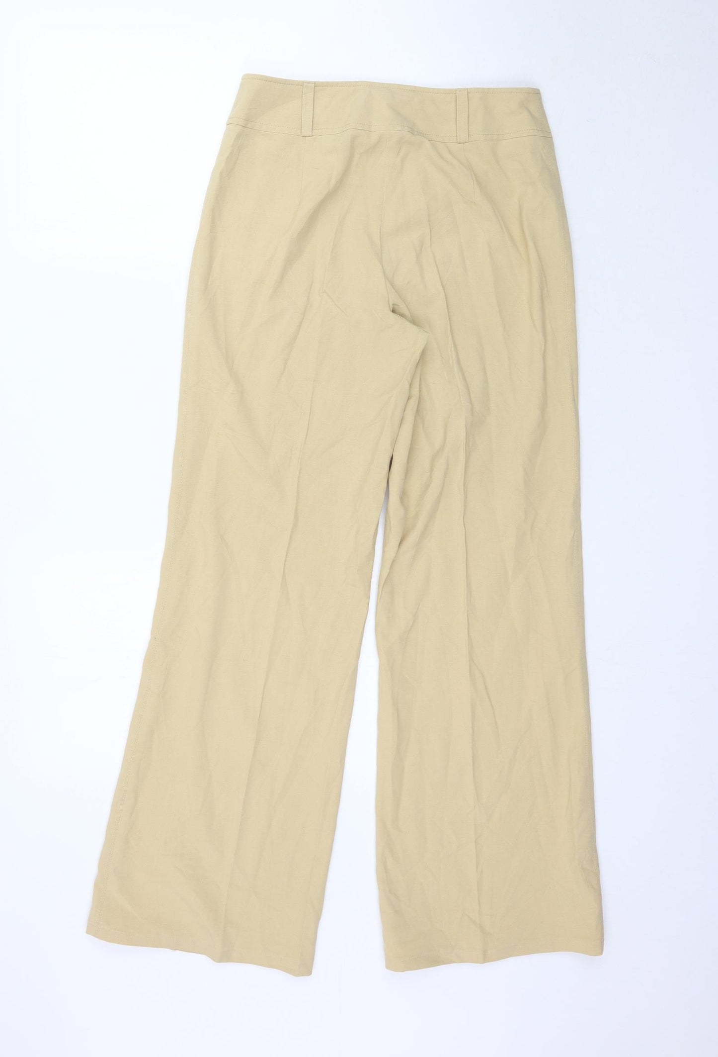 Artmex Womens Beige   Trousers  Size 8 L30 in