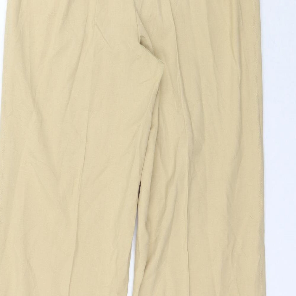 Artmex Womens Beige   Trousers  Size 8 L30 in