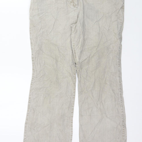 Marks and Spencer Womens Grey   Trousers  Size 12 L29 in