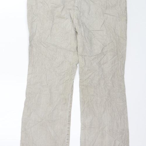 Marks and Spencer Womens Grey   Trousers  Size 12 L29 in