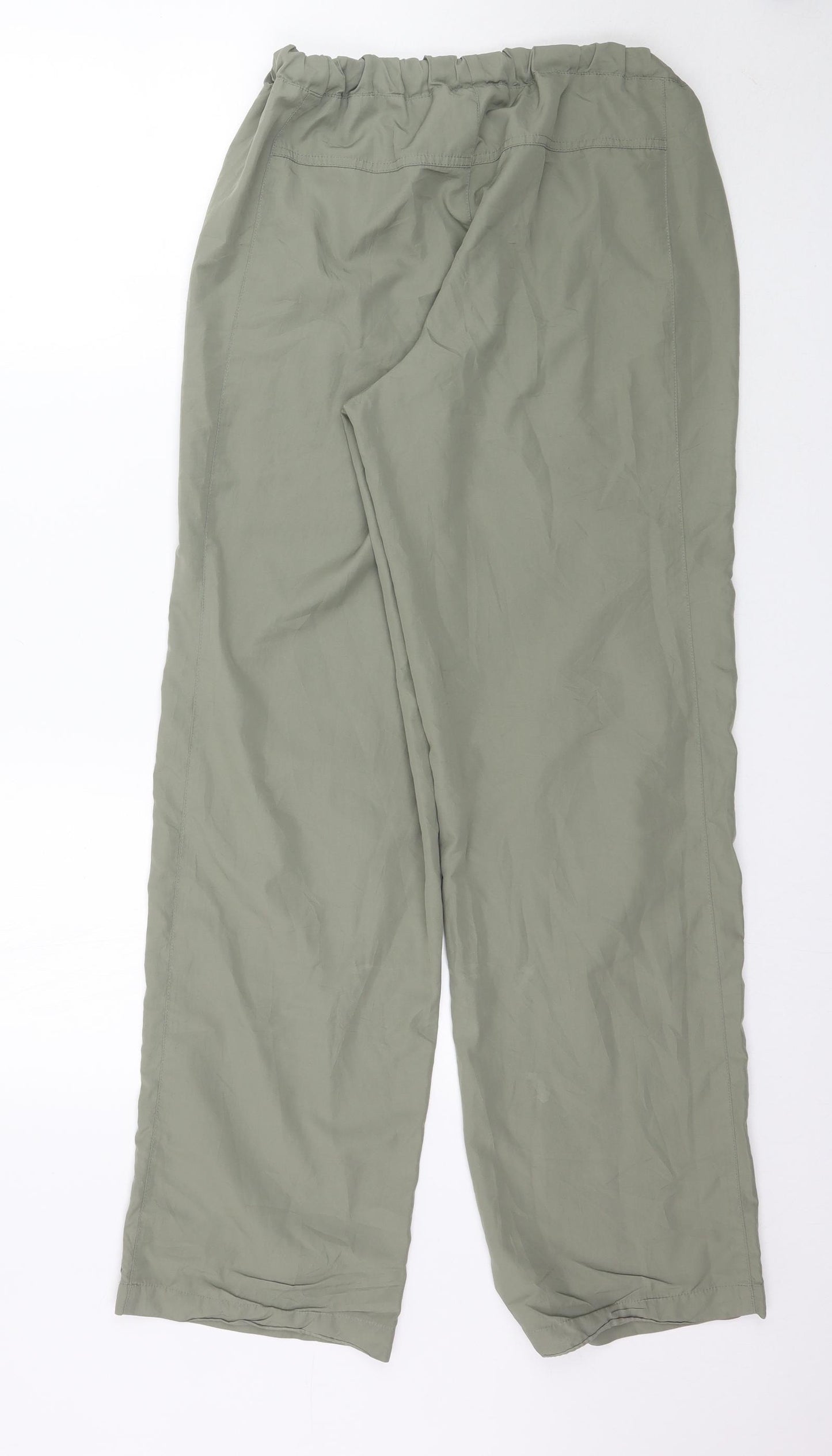 s.Oliver Womens Green   Trousers  Size 10 L31 in