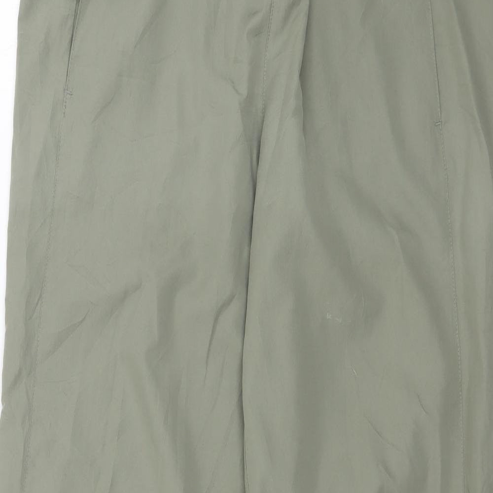 s.Oliver Womens Green   Trousers  Size 10 L31 in