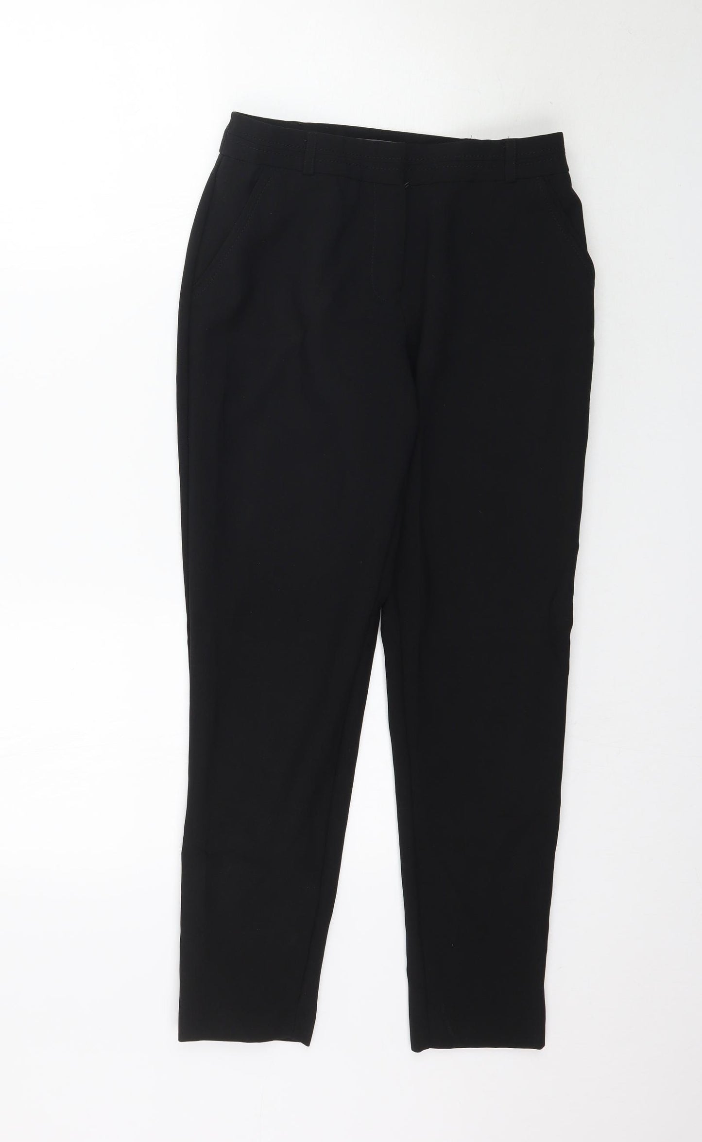 Primark Womens Black   Trousers  Size 6 L26 in - Work Office
