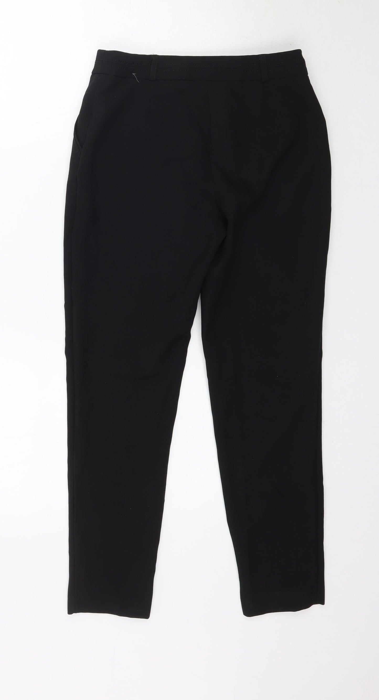 Primark Womens Black   Trousers  Size 6 L26 in - Work Office