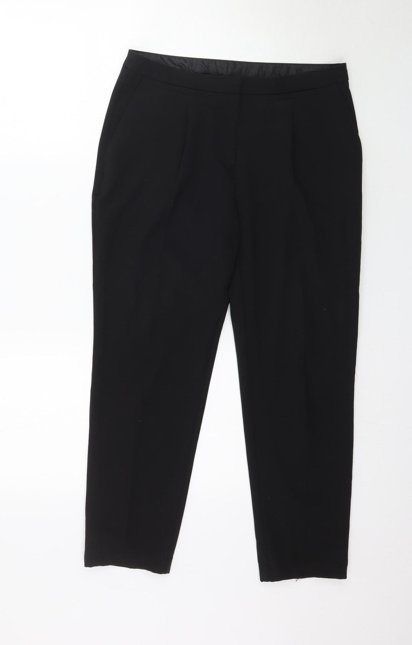New Look Womens Black   Trousers  Size 10 L26 in - Work Office