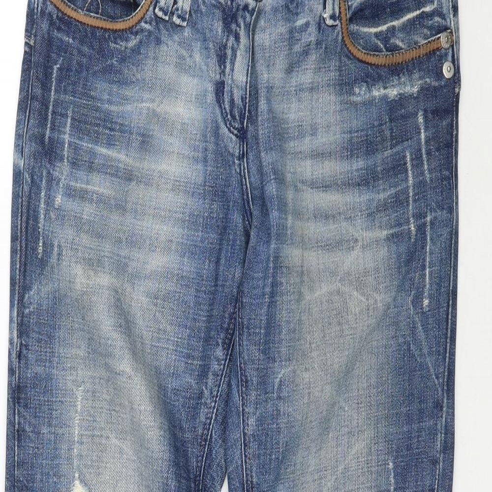 River Island Womens Blue  Denim Bootcut Jeans Size 10 L31 in