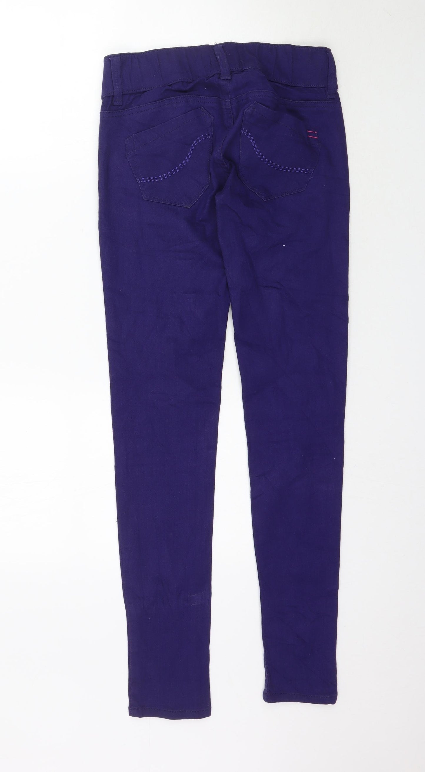 TALLY WEiJL Womens Purple  Denim Jegging Jeans Size 8 L31 in