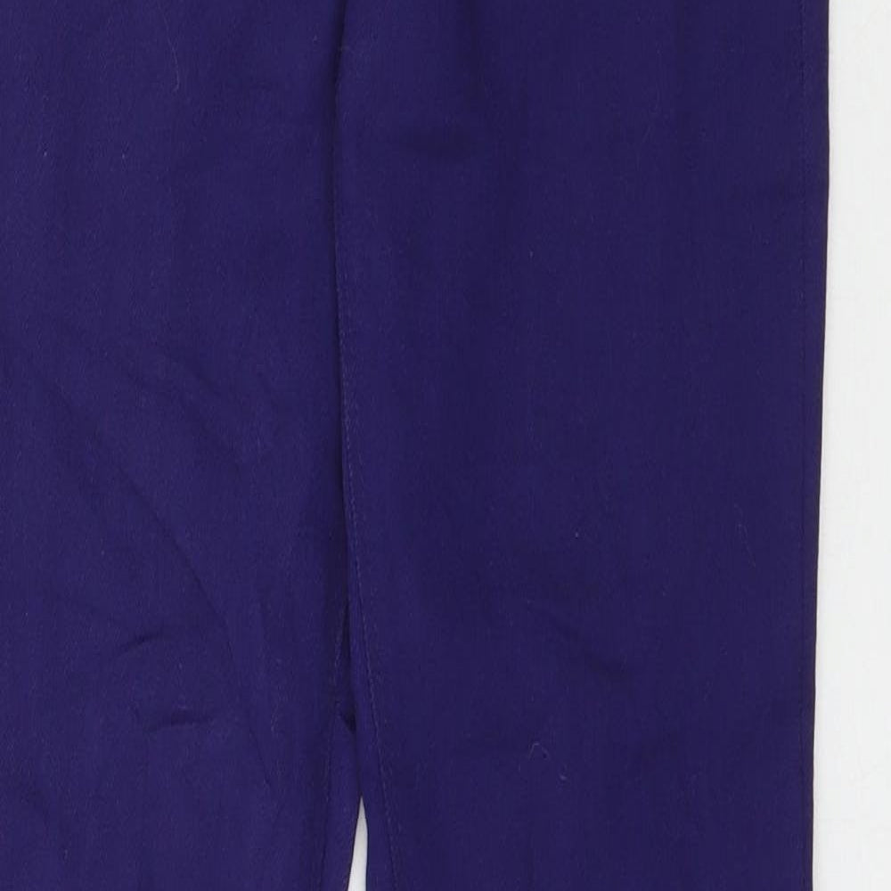 TALLY WEiJL Womens Purple  Denim Jegging Jeans Size 8 L31 in