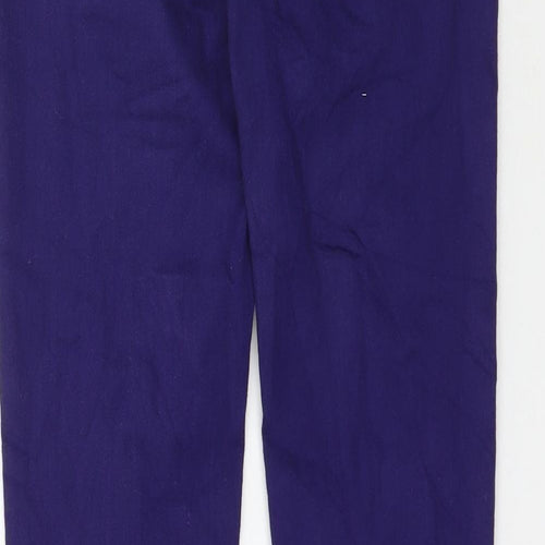 TALLY WEiJL Womens Purple  Denim Jegging Jeans Size 8 L31 in