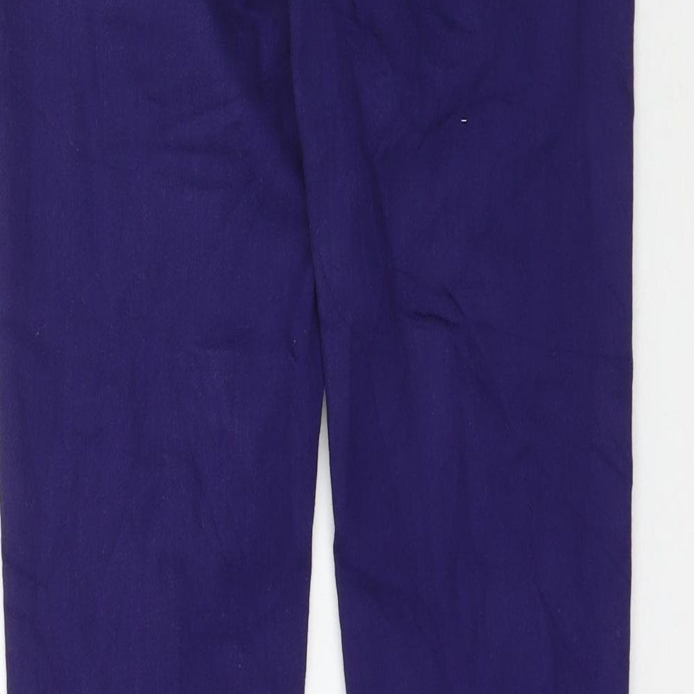 TALLY WEiJL Womens Purple  Denim Jegging Jeans Size 8 L31 in