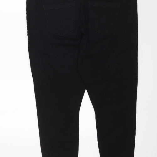 Preworn Womens Black  Denim Jegging Jeans Size XL L28 in