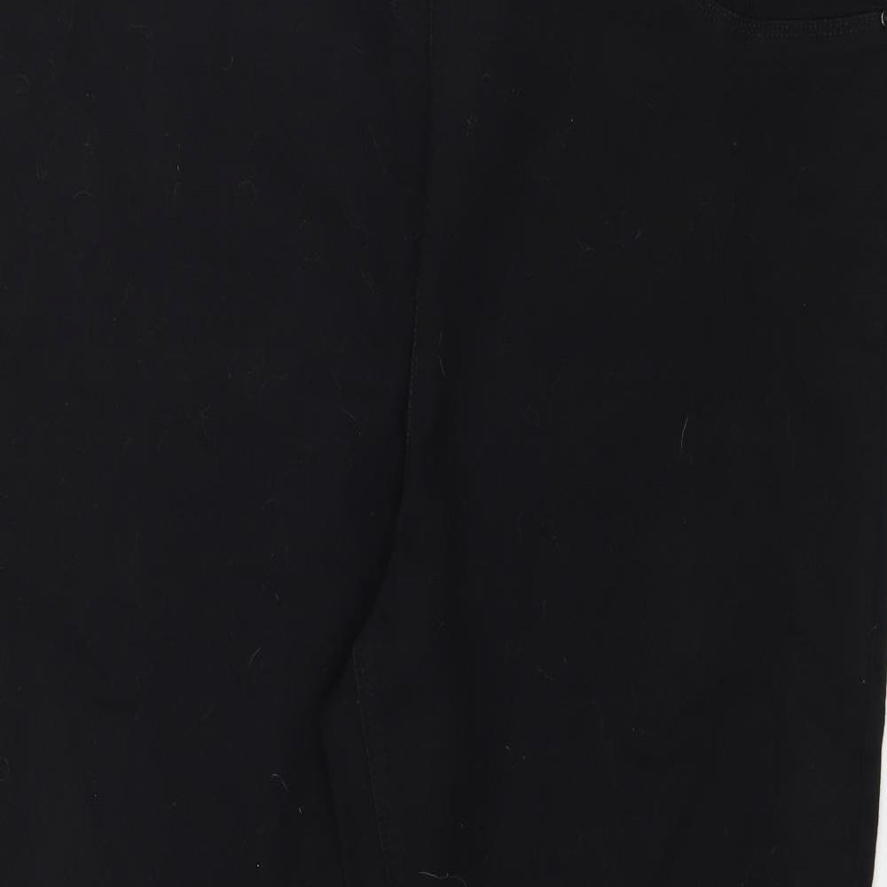 Preworn Womens Black  Denim Jegging Jeans Size XL L28 in