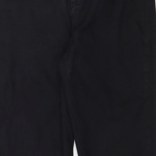 Royalty Womens Black  Denim Skinny Jeans Size 4 L30 in