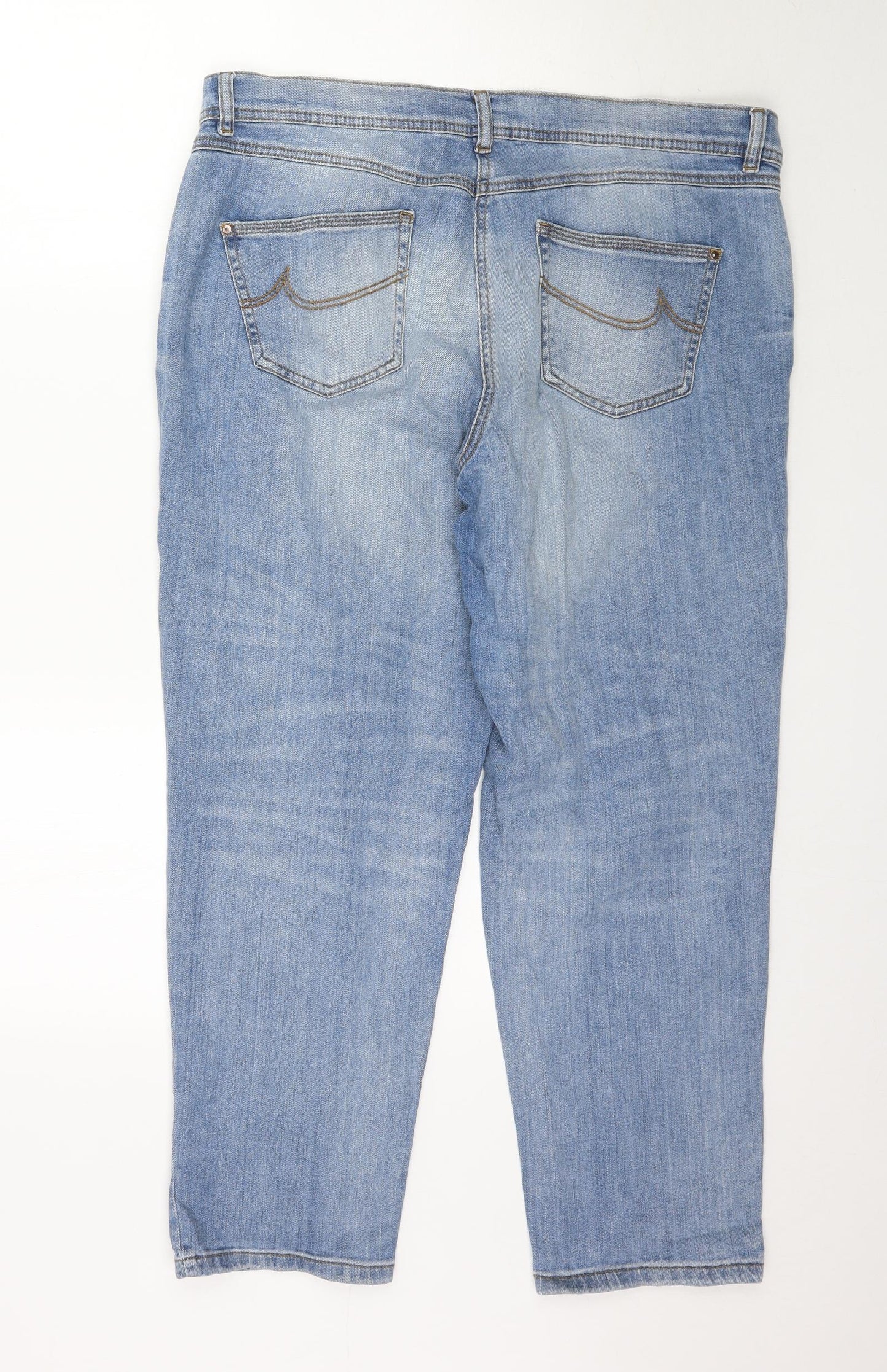 TU Womens Blue  Denim  Jeans Size 16 L28 in