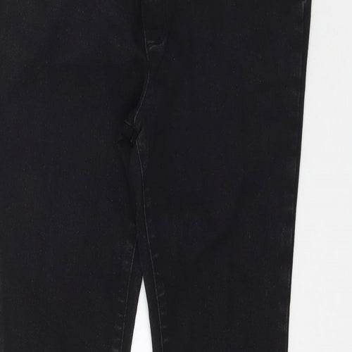 George Womens Black  Denim Skinny Jeans Size 10 L28 in