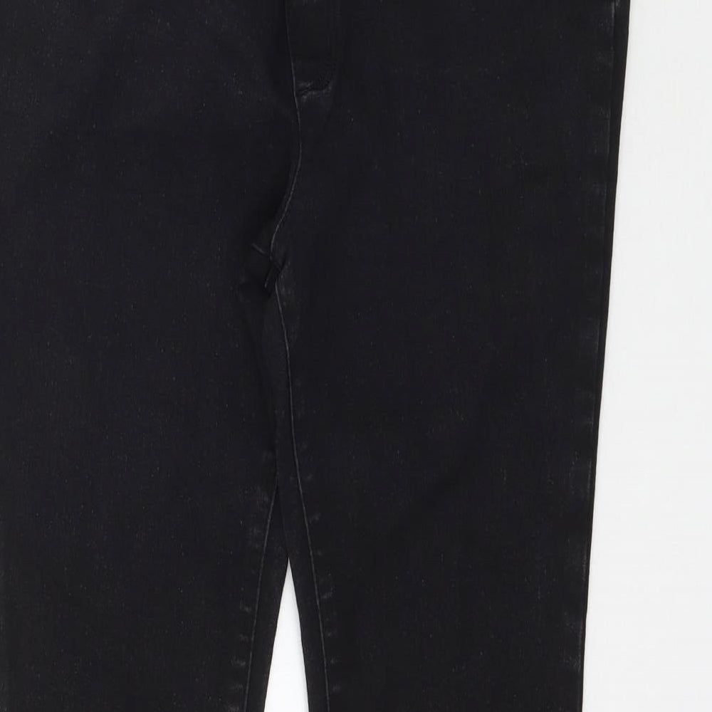 George Womens Black  Denim Skinny Jeans Size 10 L28 in