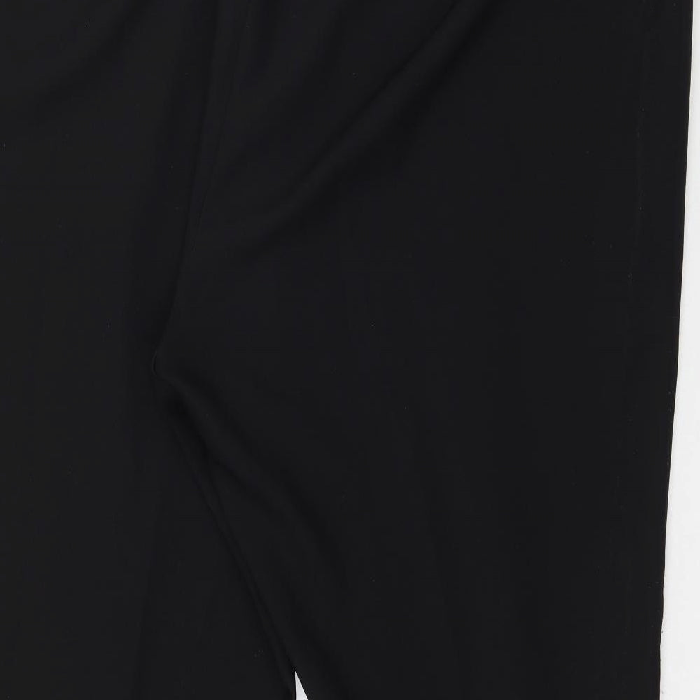 F&F Womens Black   Trousers  Size 24 L27 in - Work Office