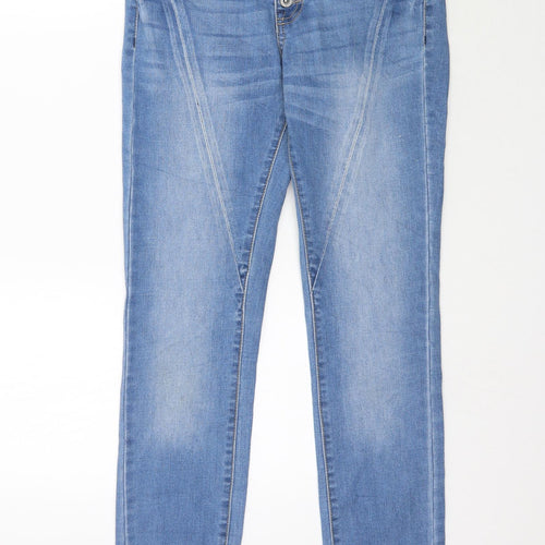 Denim 1982 Womens Blue  Denim Skinny Jeans Size 8 L31 in