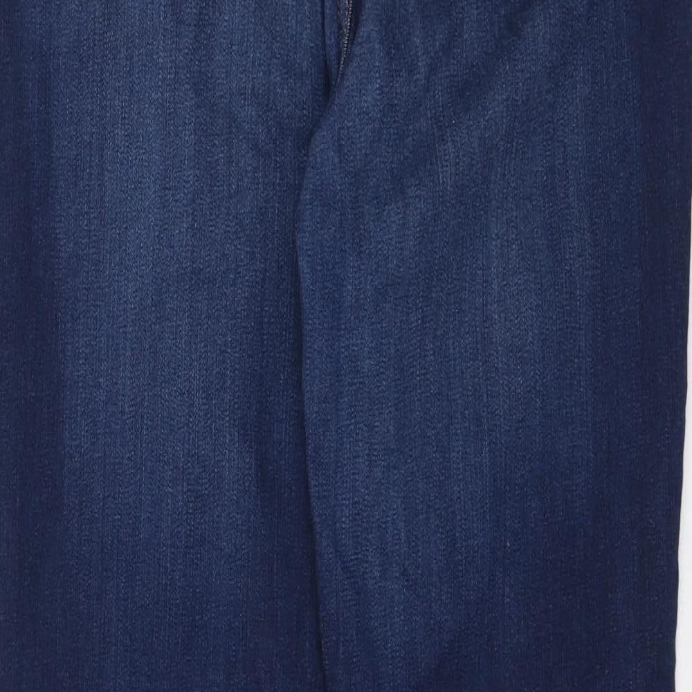 F&F Womens Blue  Denim Skinny Jeans Size 16 L30 in