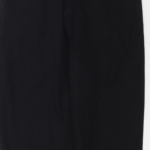Denim Co. Womens Black  Denim Skinny Jeans Size 10 L30 in