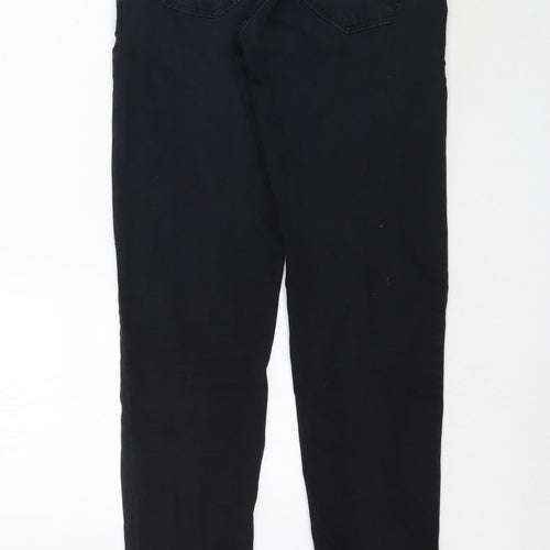 Topshop Womens Black  Denim Skinny Jeans Size 28 in L31 in