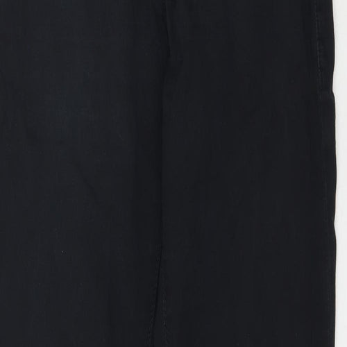 Topshop Womens Black  Denim Skinny Jeans Size 28 in L31 in