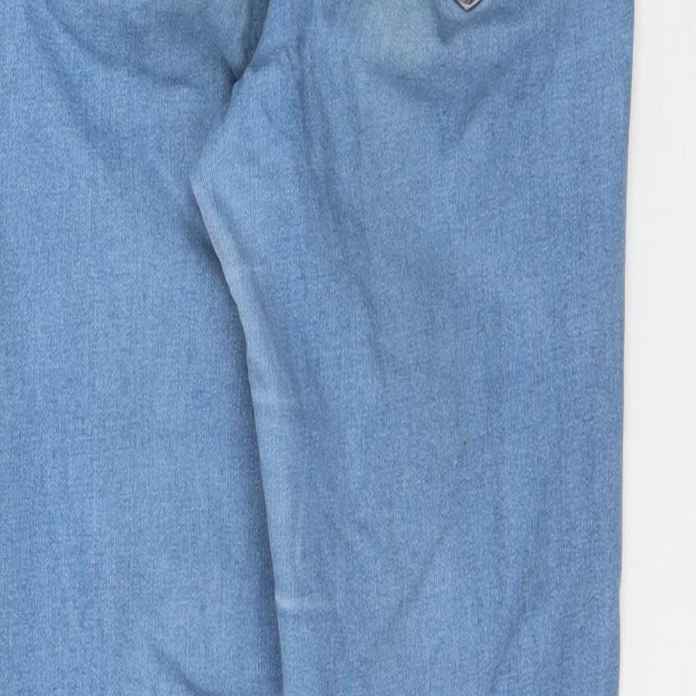 Denim Co. Womens Blue  Denim Skinny Jeans Size 8 L26 in