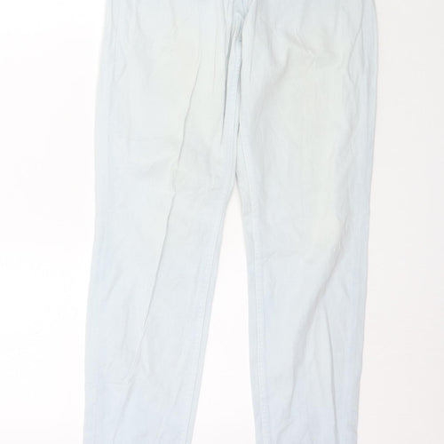 H&M Womens Blue  Denim Skinny Jeans Size 8 L31 in