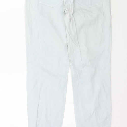 H&M Womens Blue  Denim Skinny Jeans Size 8 L31 in