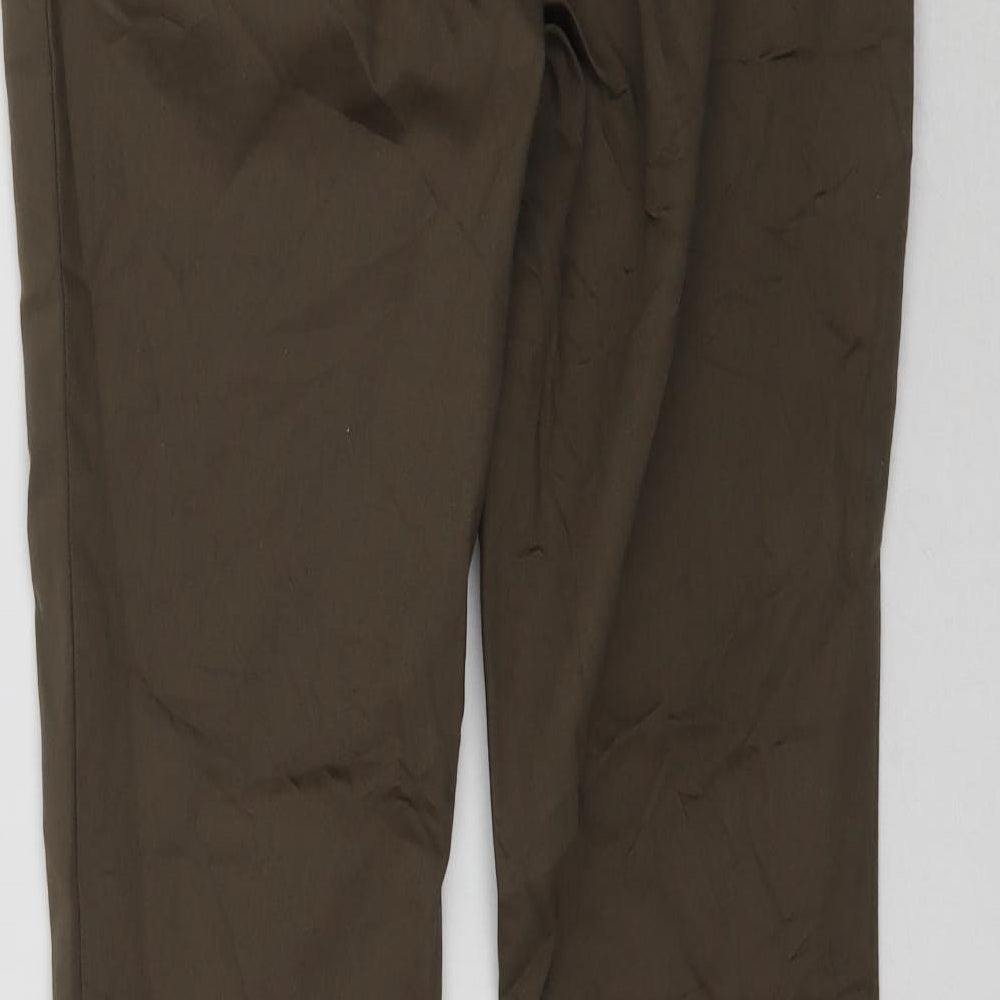 Phildar Womens Green   Trousers  Size 8 L32 in - Khaki