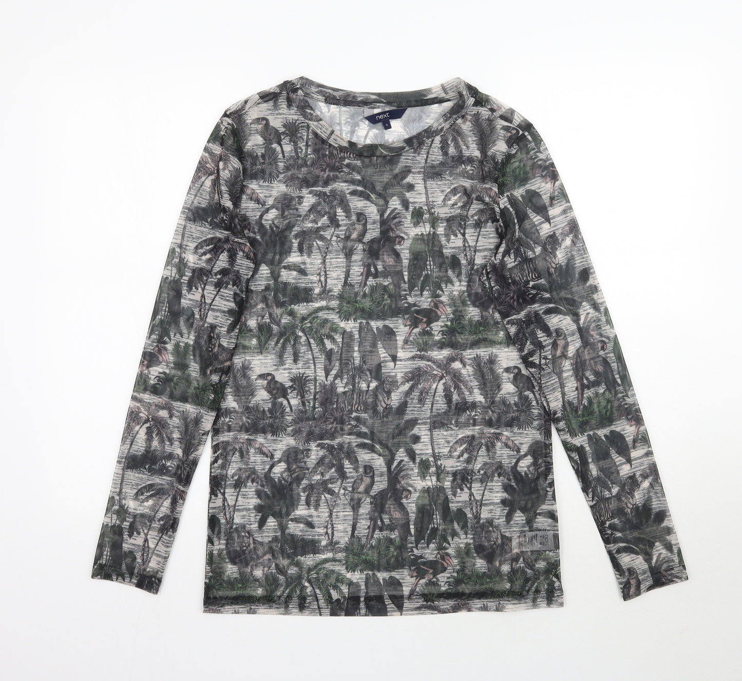 NEXT Womens Multicoloured   Basic Blouse Size 8  - Animals