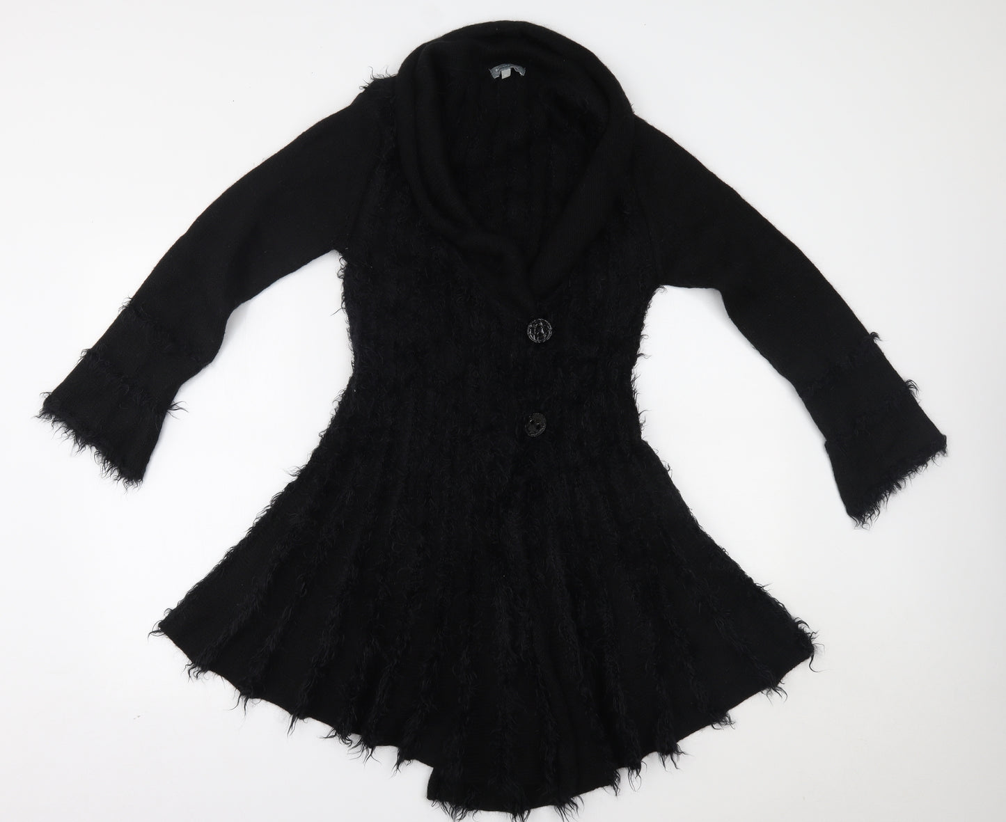 M&S Womens Black   Cardigan Jumper Size M