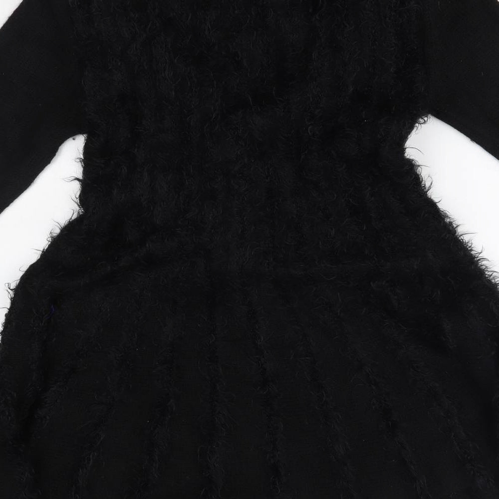 M&S Womens Black   Cardigan Jumper Size M