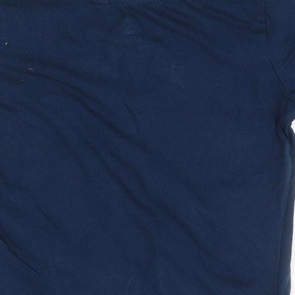 Preworn Boys Blue   Basic T-Shirt Size 3-4 Years  - jurassic world